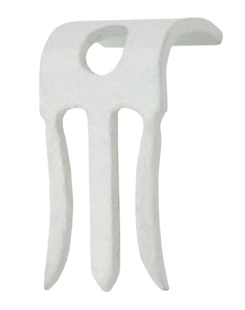 Castor G-R-13 hvit gipsklammer 20-pk