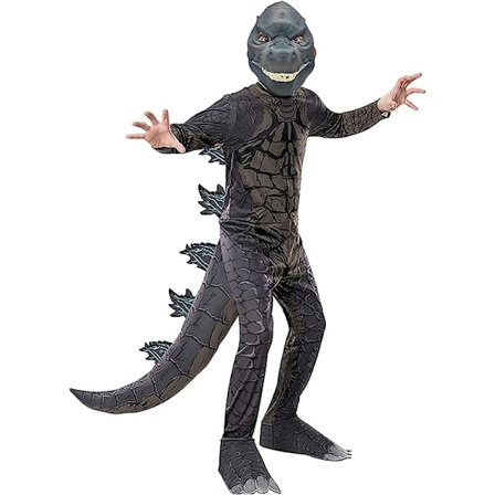 Dinosaur Kostume til Børn - Monster Cosplay Jumpsuit med Hale