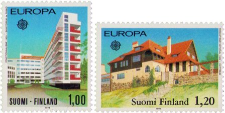 Finland 1978 - MICHEL 825-826 - Postfrisk