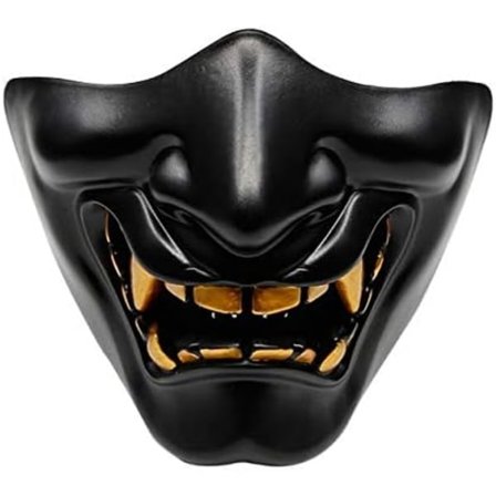 IC Cosplay-naamio Peli Puoli Kasvot Airsoft Oni Naamio Halloween Naamio
