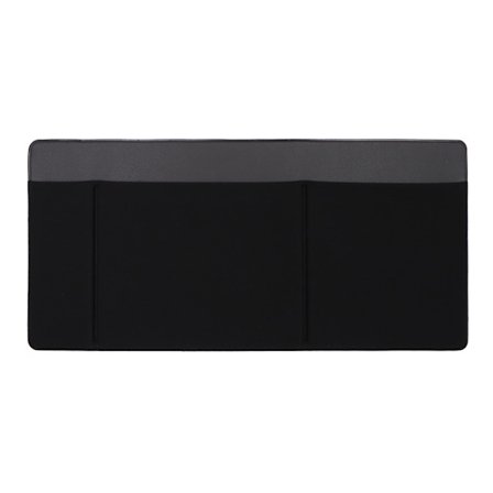 Uusi kannettavan tietokoneen hiiren säilytyspussi, itsekiinnittyvä, useita värejä, 27.2cm x 13cm x 0.3cm, suojaa hiirtäsi naarmuilta ja pölyltä Black
