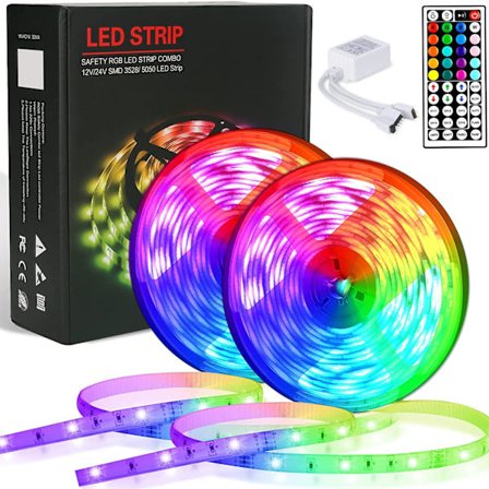 LED-slinga 20M RGB LED-tejp Musik LED-slinga Styrs av Smart