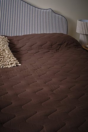 Jotex - Tagesdecke Schokobraun - RORY - Kaufe Tagesdecken bei Jotex