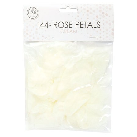 Rosenblade Konfetti Hvid Creme