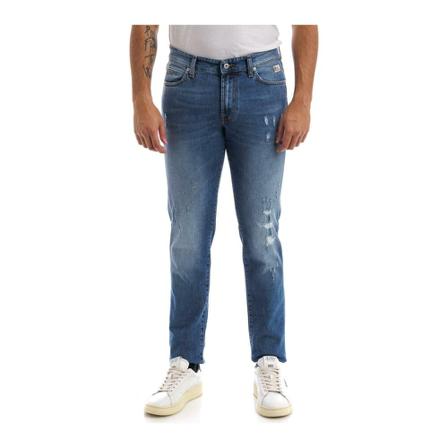 Roy Roger's Slim-fit Jeans blå, Herr, Herr, Storlek: W34