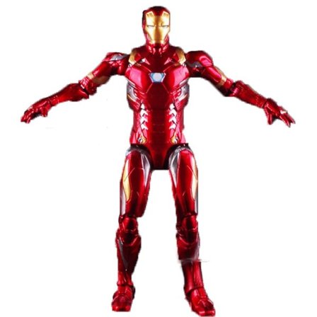 17cm Äkta Marvel Auktoriserad Avengers Alliance Iron Man Cool Doll Handgjord Toy