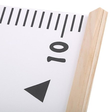 Hjemmebarns høydemåler linjalbåndbærbar gave veggdekor vegg