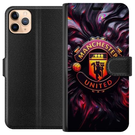 Kompatibelt Plånboksfodral till Apple Apple iPhone 11 Pro Max Manchester United