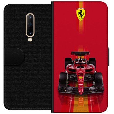Yhteensopiva Lompakkokotelo OnePlus OnePlus 7 Pro Ferrari Formula 1 -auto ikonisessa punaisessa muotoilussa urheilullisella tarkkuudella