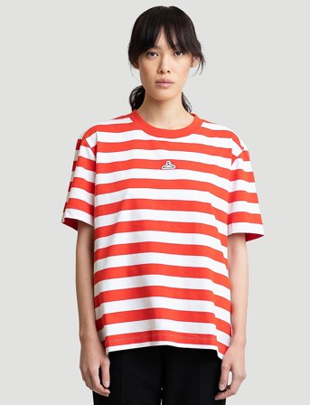 Hanger by Holzweiler Hanger Striped Tee - Red - S/M