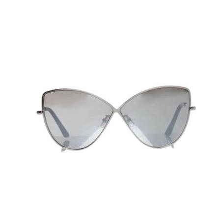 Tom Ford Pre-owned, Pre-owned Metalsunglasses Grijs, Dames, Maat:ONE Size,Zilver