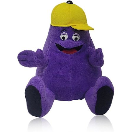 Grimace Shake Keltainen Hattu Pehmolelu Pehmo Täytetty Eläin Lelu Pelinukke