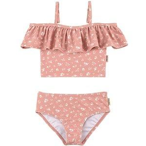 Kuling Pale Rosebud Flower Valetta Bikini 134/140 cm - Swimwear and coverups - 134/140 cm - Pink