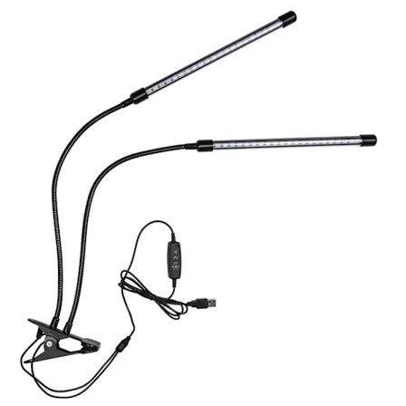 Odla färska kryddor året runt med LED Växtlampa & Timer