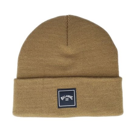 Billabong - Beige cuff Beanie - Stacked Beanie Ermine Cuff @ Hatstore