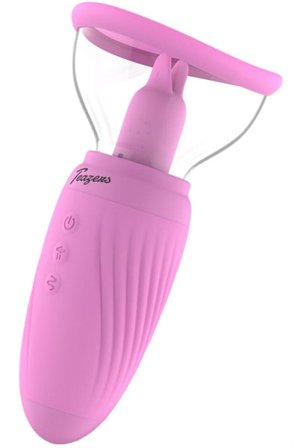 Teazers Suction Cup With Clitoris Vibrator