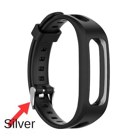 Ersättningsarmband Silikonrem För Huawei Band 4e 3e Honor Band 5 Löpararmband