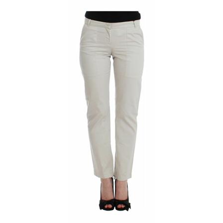 Ermanno Scervino - Kostymbyxor - Beige - Dam - Storlek: S, Dam, Storlek: S