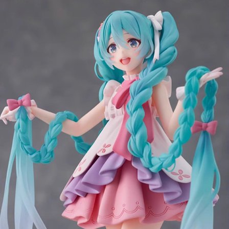 Vocaloid Hatsune Miku Prinsesse Figur med Langt Hår, Anime Samlerobjekt Display Model Legetøj