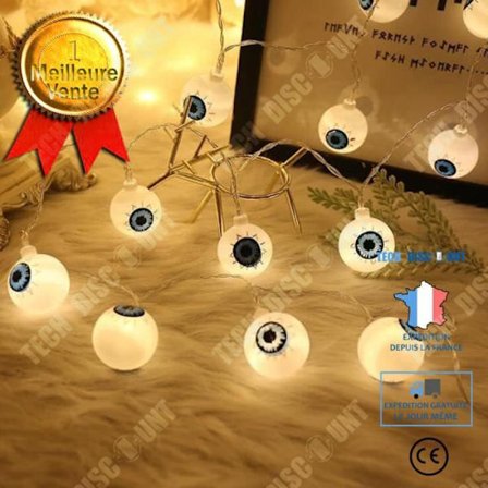 LED-ljusslinga - TD - Halloween - 3 meter - 20 lampor - Utomhus