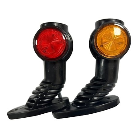 Lastbils Lampa LED Sidomarkeringsljus Positionslampa Parkeringsljus Konturindikator