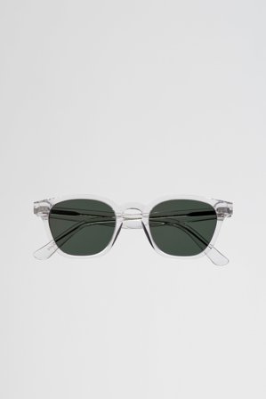 River Crystal - green solid lens