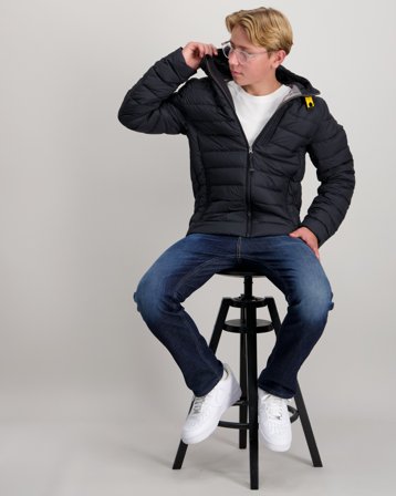 Parajumpers Last Minute Boy Czarny Kurtki Chłopiec - Kids Brand Store