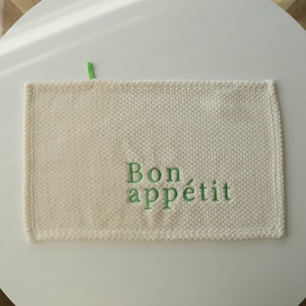 Kasvopyyhe Pyyhe Pehmeä Käsipyyhe Veden Imeytyminen Aakkoset Kirjailtu Suorakulmio Vihreä Kirjain B