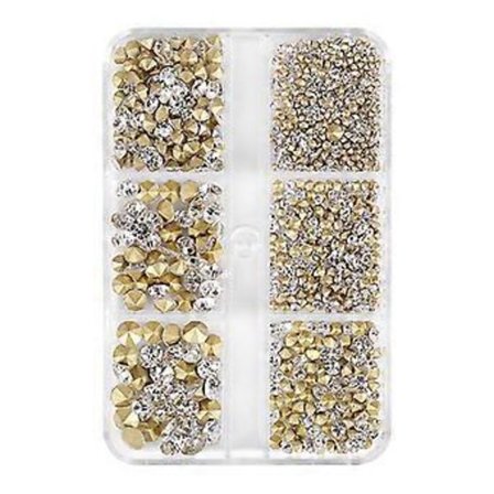 Nagelkonst Strass AB Kristaller Nagelberlocker DIY Spetsig Botten Nagelkonst Ädelstenar