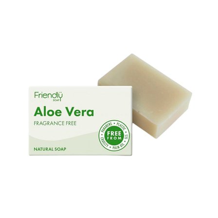 Friendly SæbebarAloe Vera 95 g, Skincare, Håndpleje, Håndsæbe