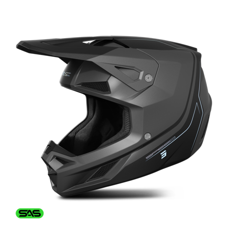 Crosshjelm Shot Speed Atomic Fury Grå Mat S