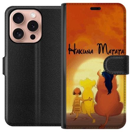 Apple iPhone 16 Pro Tegnebogsetui Hakuna Matata