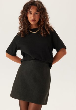 Pieces-Pcbree Ss O-neck Knit-L