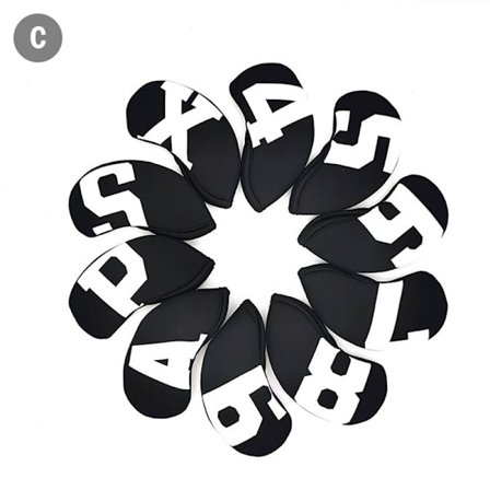 10 st Cover Järnhuvud Cover