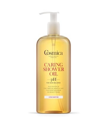 Cosmica Caring dusjolje uten parfyme 400 ml