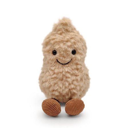 Jellycat Plysdukke Serie Dyr Capybara Plysdukke Plyslegetøj - Perfekt 15cm peanuts_MGF