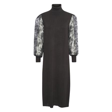 My Essential Wardrobe, Annie MW Knit Dress Zwart, Dames, Maat:M