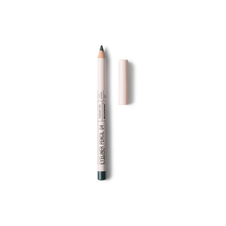 Ecooking Eyeliner Pencil 04 - Grøn, Blød og Cremet Konsistens, Intens Farve med Høj Pigmentering, Beriget med E-vitamin
