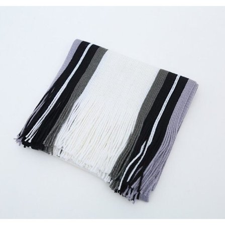 Högkvalitativa Randiga Halsdukar - Fyra Färger, Unisex