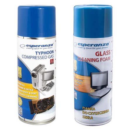 1 st Rengöringsskum + 1 st Tryckluft på burk 400 ml