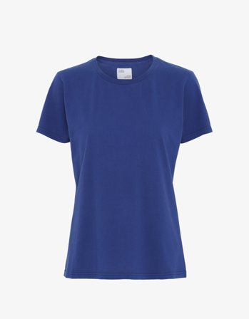Women Light Organic Tee - Royal Blue - XS