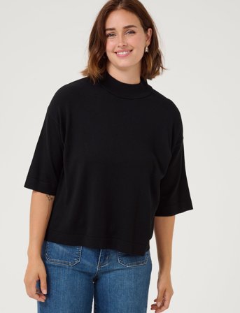 Kaffe Kalizza Turtleneck - Black - XS