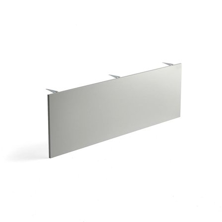 Insynsskydd för MODULUS skrivbord - 1600mm - Svart