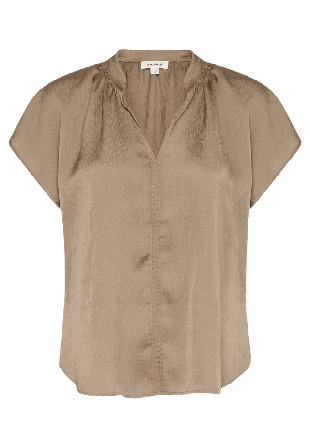 Soaked In Luxury SLParis Blouse Skjortor Dam Brun L