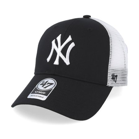 47 Brand - MLB Svart trucker Caps - New York Yankees Branson Black Trucker @ Hatstore