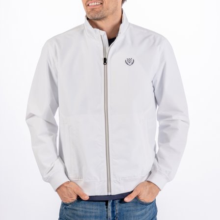 Chaqueta de navegación Marine Classics Bay Wind Jacket White, hombre, XXX-Large