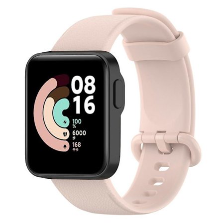 Kellon ranneke Xiaomi Mi Watch Lite -kellolle, rannekkeen vaihto silikoniranneke Redmi-kellolle