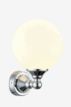 Aneta Lighting - Baderomsbelysning Lugano Vegglampe - Krom - Baderomsbelysning - Fra Homeroom