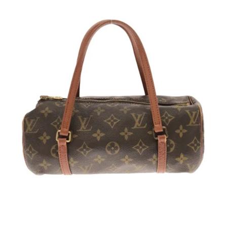 Louis Vuitton Vintage Pre-owned Canvas hndtasker Brun, Dame Vintage Tasker, Størrelse: ONE Size