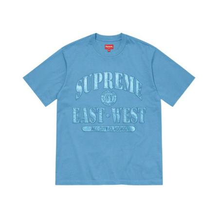 Supreme T-Shirts Blå, Herre